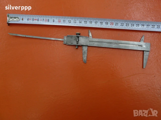  Малък немски шублер , снимка 2 - Шублери - 51053776