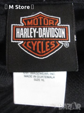Harley Davidson мъжка тениска с яка XL размер, снимка 9 - Тениски - 51223400