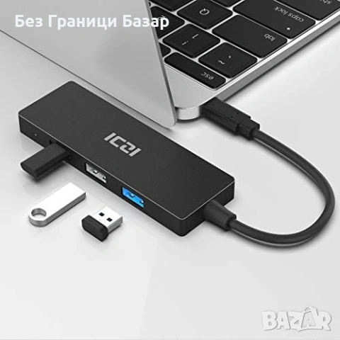 Нов хъб USB Type-C HDMI 4K адаптер с USB 3.0 и 2x USB 2.0, снимка 4 - Друга електроника - 53099862