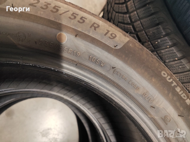 4бр.летни гуми 235/55/19 Michelin, снимка 5 - Гуми и джанти - 52156425