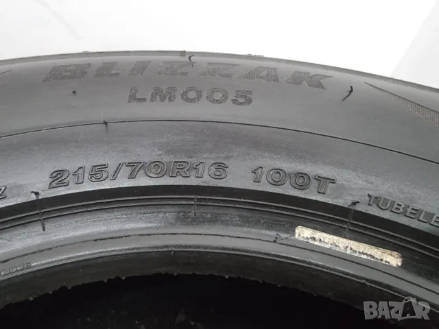 2бр зимни гуми 215/70/16 BRIDGESTONE L01796 , снимка 4 - Гуми и джанти - 48278716