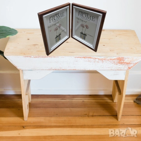 Двойна дървена рамка за снимки тип книга за снимка размер 10х15см, снимка 7 - Декорация за дома - 53450741