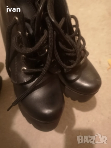 дамски обувки обувки със висок рок 36/38 номер естествена кожа, снимка 13 - Дамски обувки на ток - 51883620