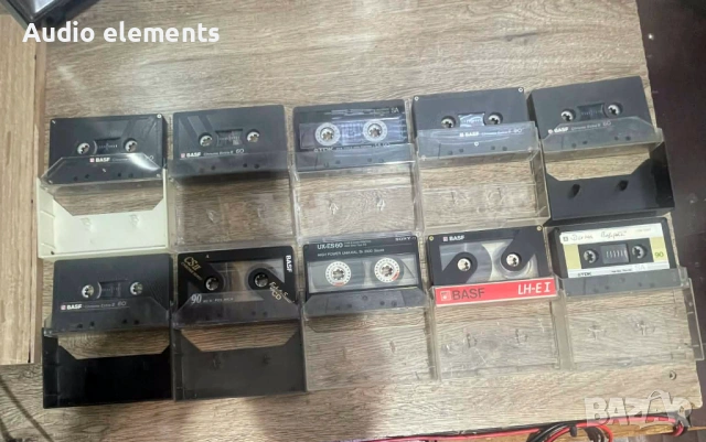 Хром аудио касети BASF  Sony  TDK