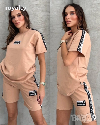 Adidas Нов Къс Летен Дамски Екип Адидас 