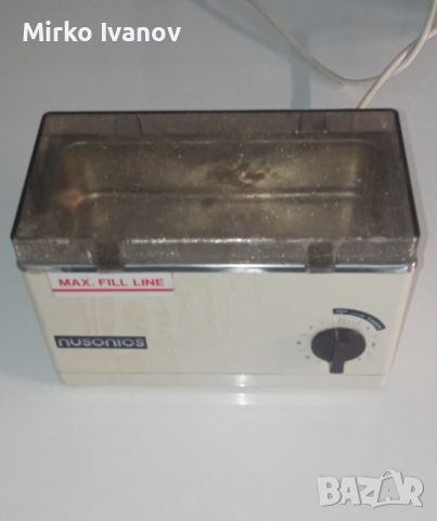 Професионална ултразвукова вана за почистване Nusonics 350ml - 100W, снимка 2 - Друга електроника - 45452808