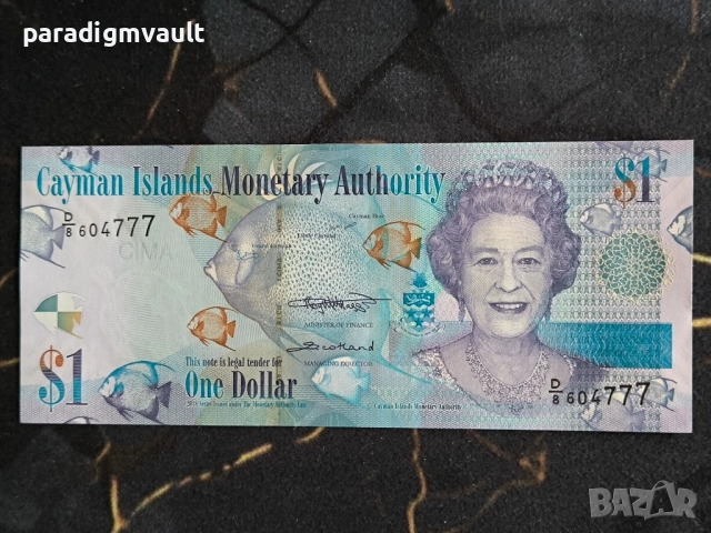 Банкнота - Кайманови Острови - 1 долар UNC | 2018г.