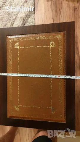 Помощни масички с кожа, снимка 7 - Маси - 49007406