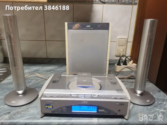 JVC FS-SD1000R – Kompakt- System, снимка 1 - Аудиосистеми - 46860804