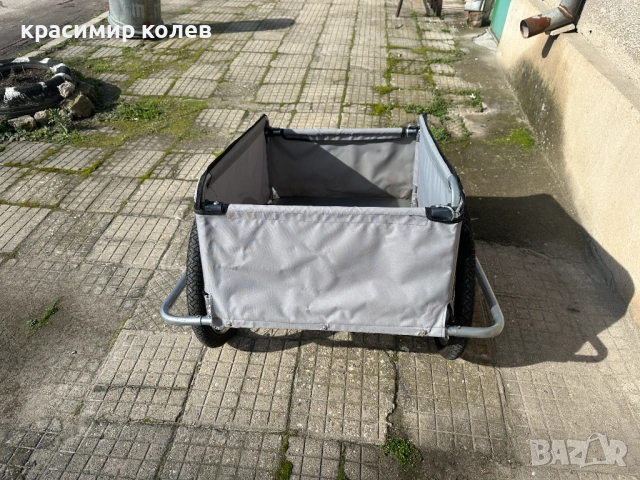 немско товарно ремарке за велосипед, снимка 6 - Велосипеди - 53408430