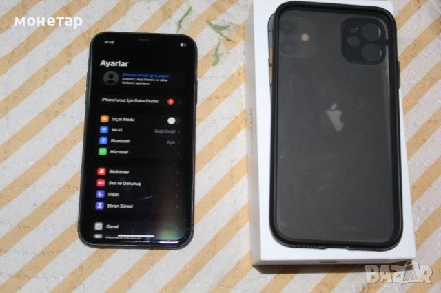 чисто запазен İphone 11, 64gb, снимка 6 - Apple iPhone - 46624864