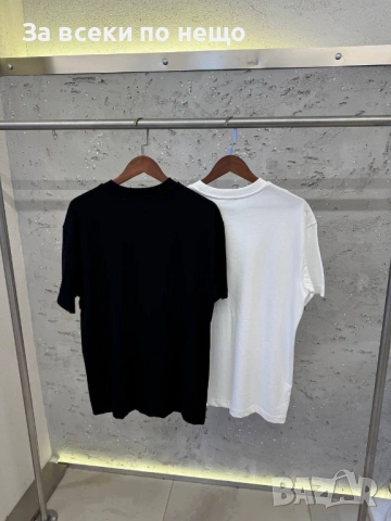 Christian Dior Мъжка Тениска👕Мъжка Блуза С Къс Ръкав - Бяла Или Черна Код Mens P.153, снимка 3 - Тениски - 53921164