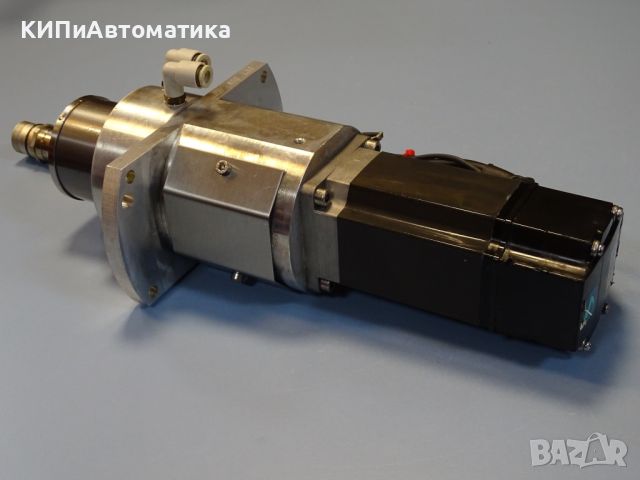 Серво мотор MITSUBISHI HC-KFS46-S13 AC servo motor, куплунг R+W, корпус IPW-800 L30, снимка 4 - Резервни части за машини - 46742985