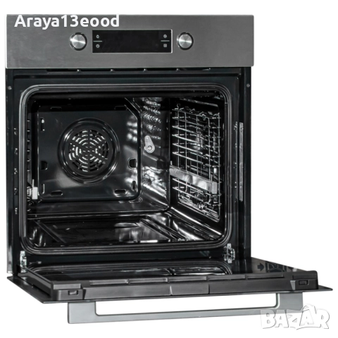 Фурна за вграждане Midea 65M90E3 IX - 70 л, енергиен клас A, телескопични водачи, снимка 4 - Печки, фурни - 52523839