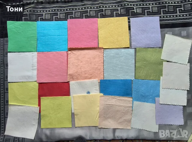 Колекция салфетки 290 броя от 70  години , снимка 7 - Колекции - 50178698