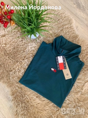 Поло Tommy Jeans , снимка 3 - Блузи с дълъг ръкав и пуловери - 52323829