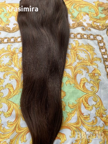 Естествени коси и опашки , снимка 3 - Аксесоари за коса - 54296178