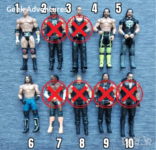 WWE Action Figure Pro-Wrestling / WWE Екшън Фигурки Кечисти, снимка 2 - Колекции - 46264625