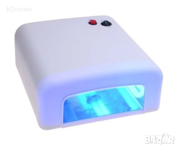 UV печка за нокти Automat, 36W, с таймер, Бял, снимка 2 - Продукти за маникюр - 51943921