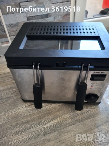 фритюрник SilverCrest, снимка 4 - Фритюрници - 53835252