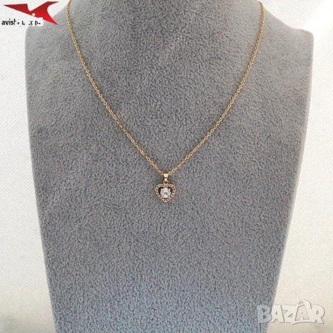 Колие с 14К златно покритие 274095, снимка 4 - Колиета, медальони, синджири - 52864212