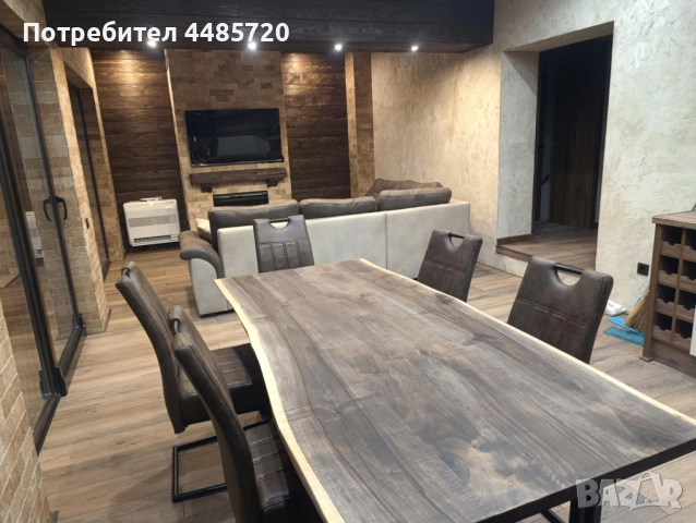 маси и плотове от масив с епоксидна смола, снимка 6 - Маси - 51596692