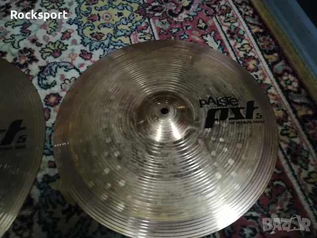 Промо цена!!!450лв Paiste PST5 Cymbal set, снимка 3 - Ударни инструменти - 48080629