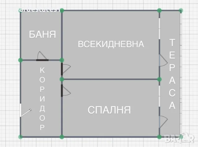 Двустаен апартамент за  продажба в кв. Витоша, снимка 5 - Aпартаменти - 47178668