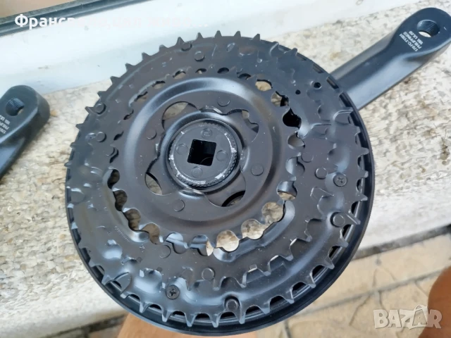 Курбел за велосипед колело Shimano fc ty 301, снимка 2 - Части за велосипеди - 51226735