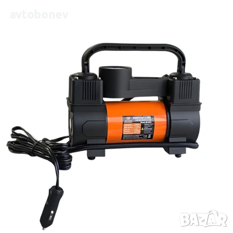 Автомобилен компресор-двубутален 12V, комплект, снимка 5 - Аксесоари и консумативи - 53367714