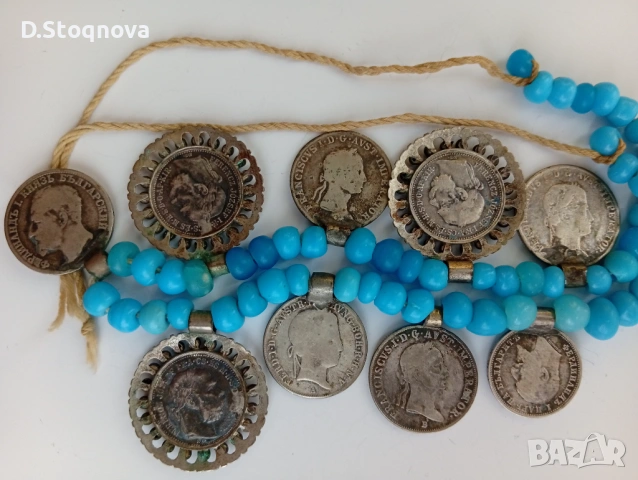 Автентичен сребърен Пендар(накит) с 9 Исторически монети/Царство България и Австро-Унгария/!, снимка 11 - Други ценни предмети - 53625960