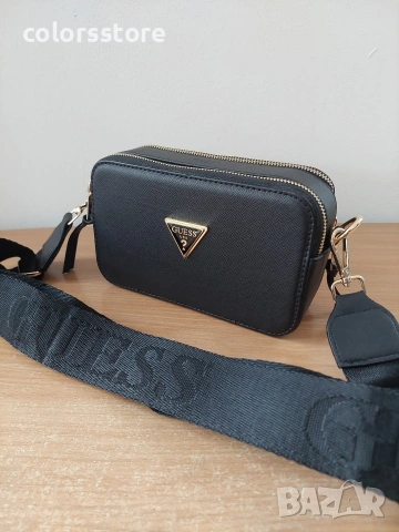 Черна чанта Guess - SG610, снимка 2 - Чанти - 35419627