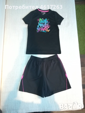 Сортен к-т тениска и шорти Danskin 10-12г. / 140-152см., снимка 6 - Детски комплекти - 52308180