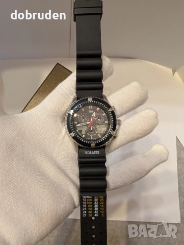 Промо! Citizen x JAL Promaster C650 diver eco-drive соларен часовник, снимка 10 - Мъжки - 52912653