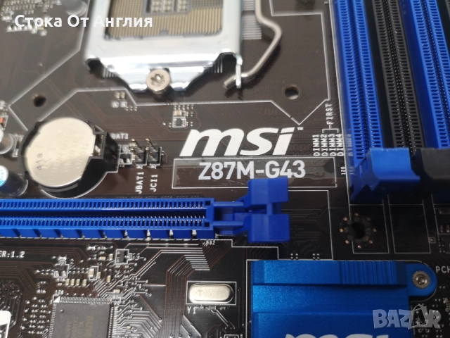 Дънна платка - MSI Z87M-G43, снимка 13 - Дънни платки - 52144641