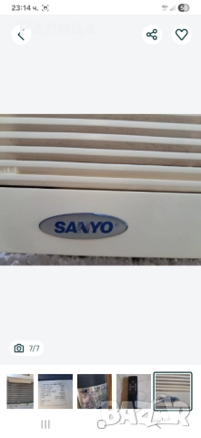 Климатик/тип прозоръчен/ SANYO, снимка 7 - Климатици - 51872116