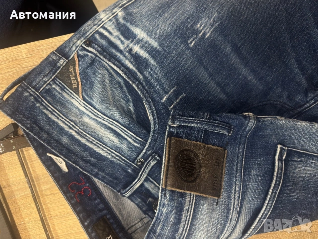 Мъжки Оригинални дънки Replay jeans 32, снимка 4 - Дънки - 53935953