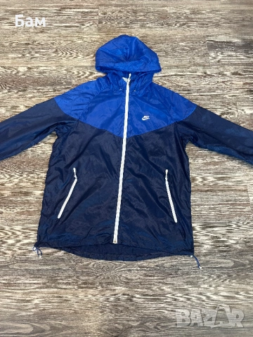 Оригинална мъжка ветровка Nike размер Л, снимка 2 - Якета - 54029923