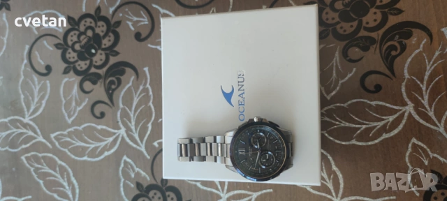 Casio Oceanus Ocw-G1000E-1Ajf лимитирана серия,GPS,SOLAR, снимка 12 - Мъжки - 53695799