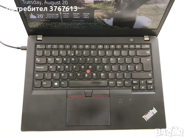 Lenovo ThinkPad T480s Core i7 - нов внос, снимка 1 - Лаптопи за работа - 47001405