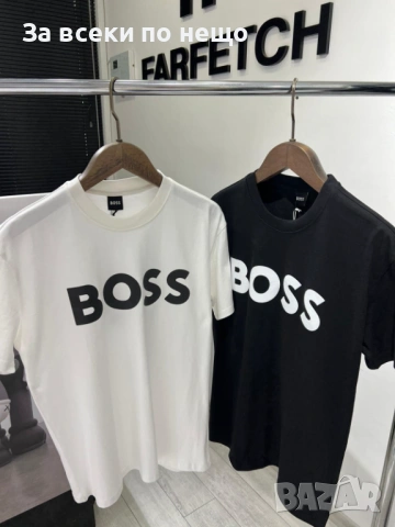 Hugo Boss Мъжка Тениска👕Мъжка Блуза С Къс Ръкав Хуго Бос - Различни Цветове Код SА Brand, снимка 7 - Тениски - 53878582