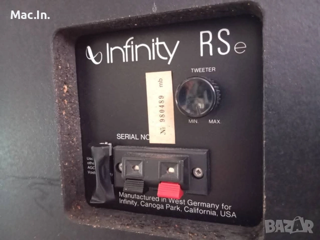 Тон колони Infinity RSe, снимка 8 - Тонколони - 54070583