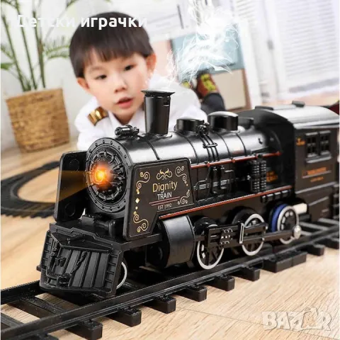 Детски влак с вагони на батерии, снимка 2 - Влакчета, самолети, хеликоптери - 49757252