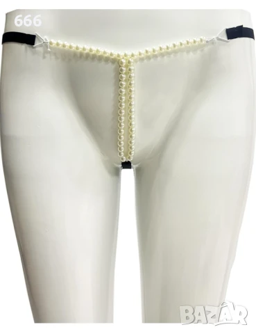 Секси Дамски Перлени Прашки , снимка 6 - Бельо - 50539597