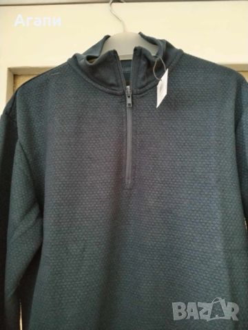 Мъжка блуза суичър тъмно-синя нова, снимка 2 - Суичъри - 45841420