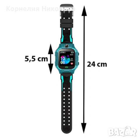 Детски смарт часовник с GPS и SOS , снимка 11 - Детски - 54202497