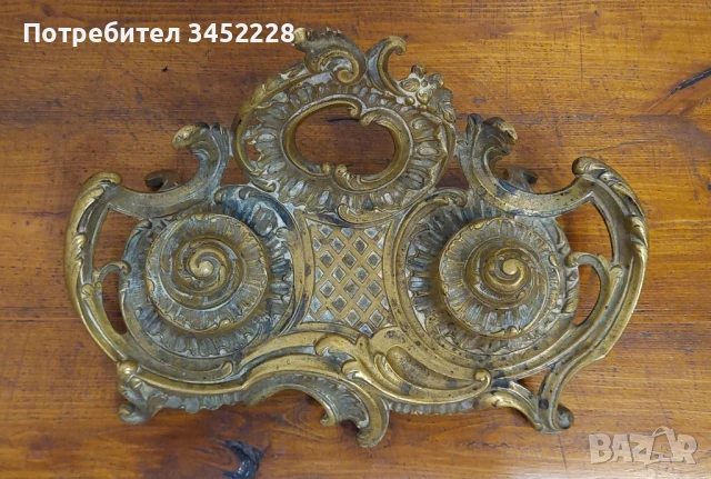 мастилница бронз ретро за ценители , снимка 8 - Антикварни и старинни предмети - 50918424