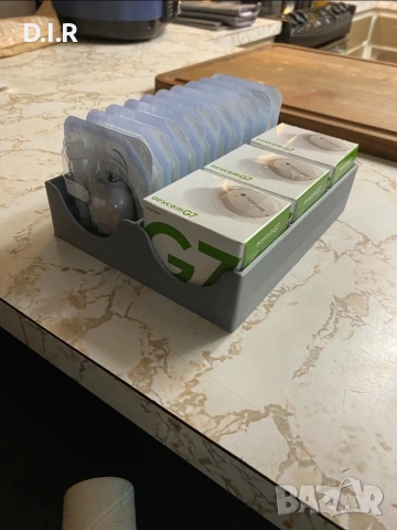 Организирането на устройствата Dexcom и Omnipod.