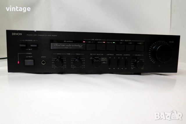 Denon  PMA-737, снимка 4 - Ресийвъри, усилватели, смесителни пултове - 46795345