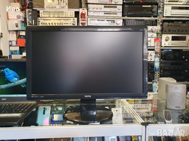 21,5" монитор BENQ LCD Monitor GL2250-T В отлично техническо и визуално състояние.  Размер на диспле, снимка 2 - Монитори - 52035097